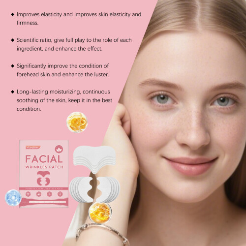 Forehead Smile Patch for Lifting, Hydration & Wrinkle Reduction 2