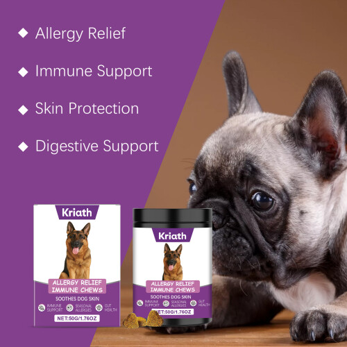 Hautberuhigende Kautabletten für Hunde, mild 2