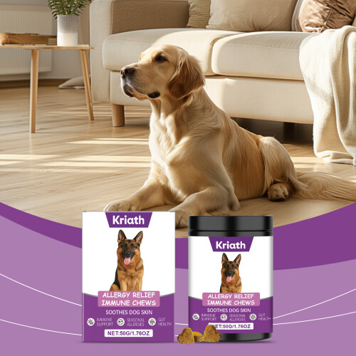 Hautberuhigende Kautabletten für Hunde, mild 1