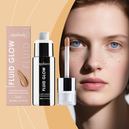 Karamell Glanz-Konturliquid für strahlenden Glow 1