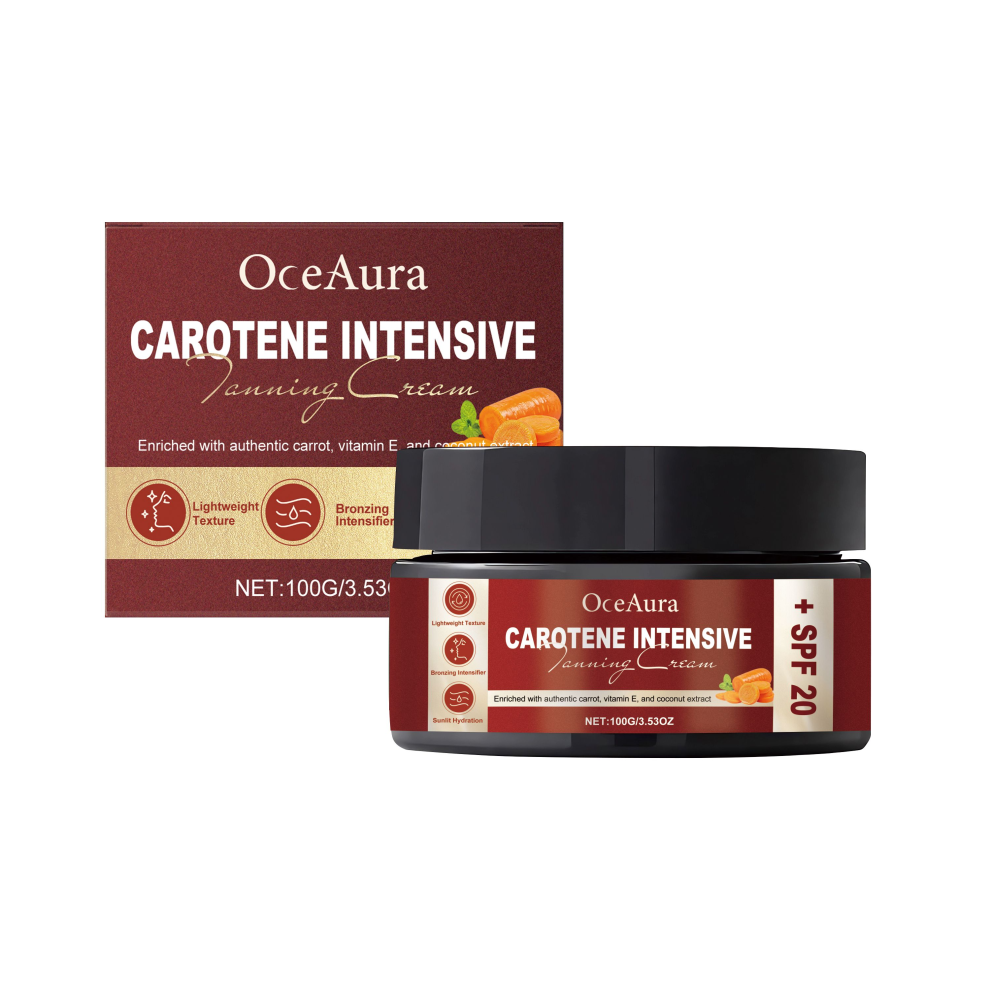 Cream Natural Tanning : Hydrates, Darkens Skin, Radiant Glow