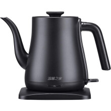 Professional Stainless Steel Electric Water Kettle 1L Capacity, Auto ShutOff And BoilDry, 1500W Upgraded, Black