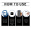 NFC Ring Business Card Attendance Portable Touch Control 6