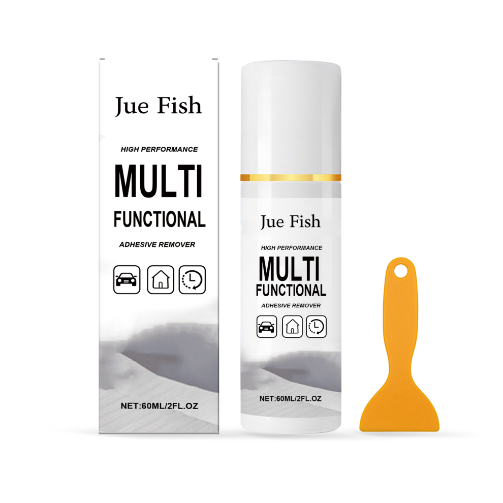 Jue Fish Multi-Purpose Adhesive Cleaner, Home/Car, Removes Glue Stains 422037660420