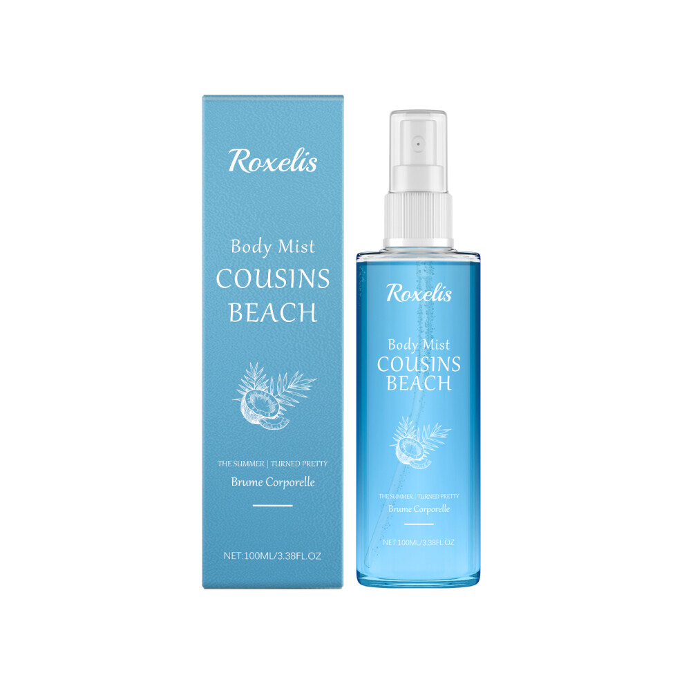 Coconut Almond Body Perfume Spray - Fresh, Long-Lasting Fragrance