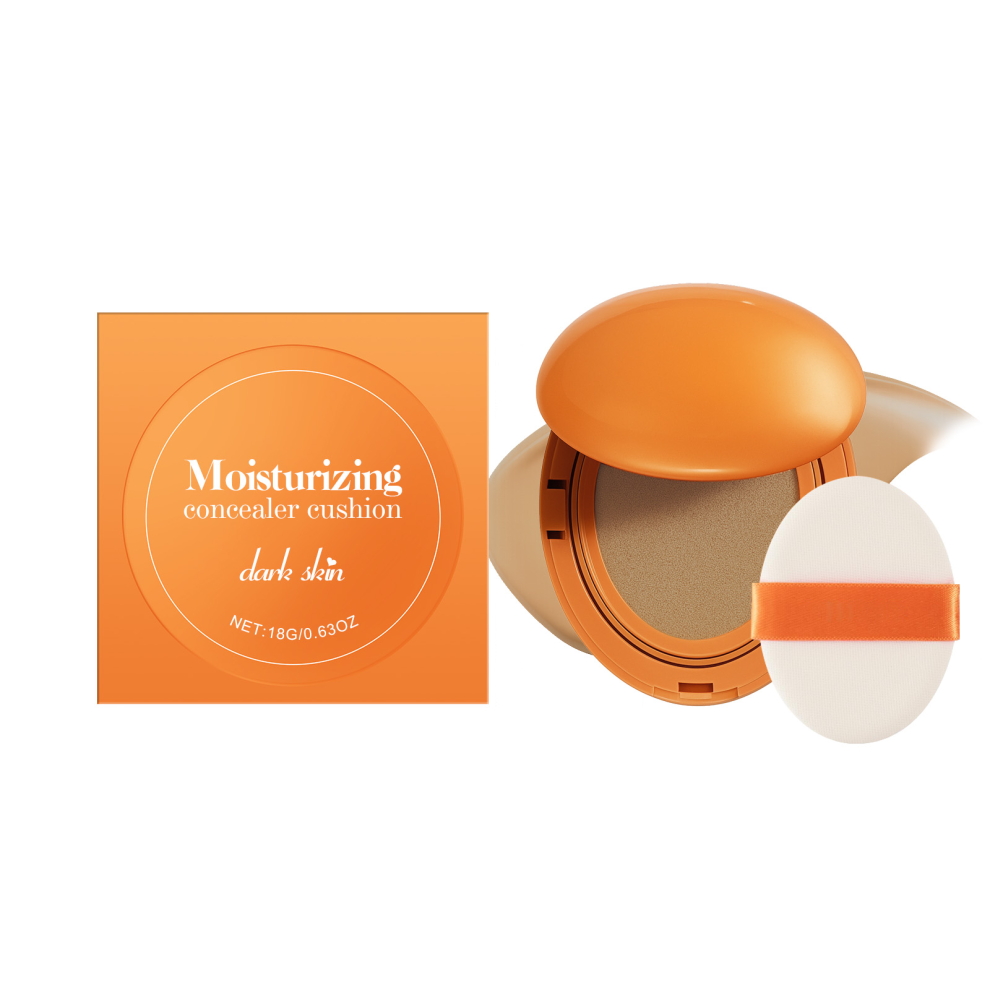 Moisturizing Concealer Cushion, Dark Skin, Velvet Texture