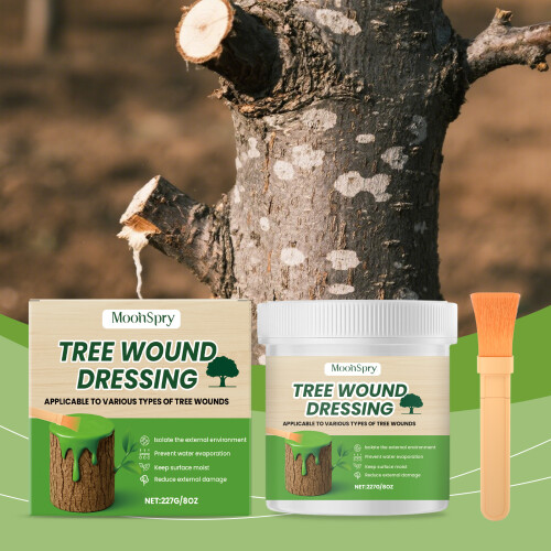 Tree Wound Healing Ointment: Protects Saplings from Rain Erosion 1