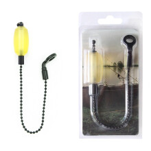 Outdoor Fishing Alarm Multicolor LED Light Fast Swing Sensor Instant Bite Detection For Professional Fisherman Yellow