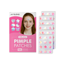 Jugendliche Hydrokolloid-Akne-Pflaster in Rosa