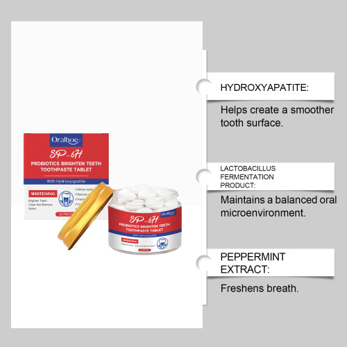 Portable Mint Mouthwash Granules for Fresh Breath 2