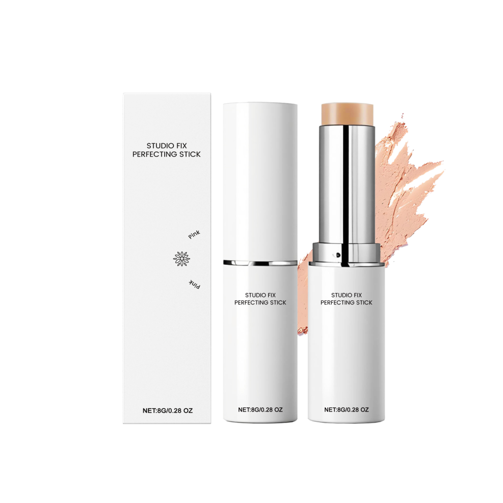 Pink/White Brightening Concealing Moisturizing Foundation Stick