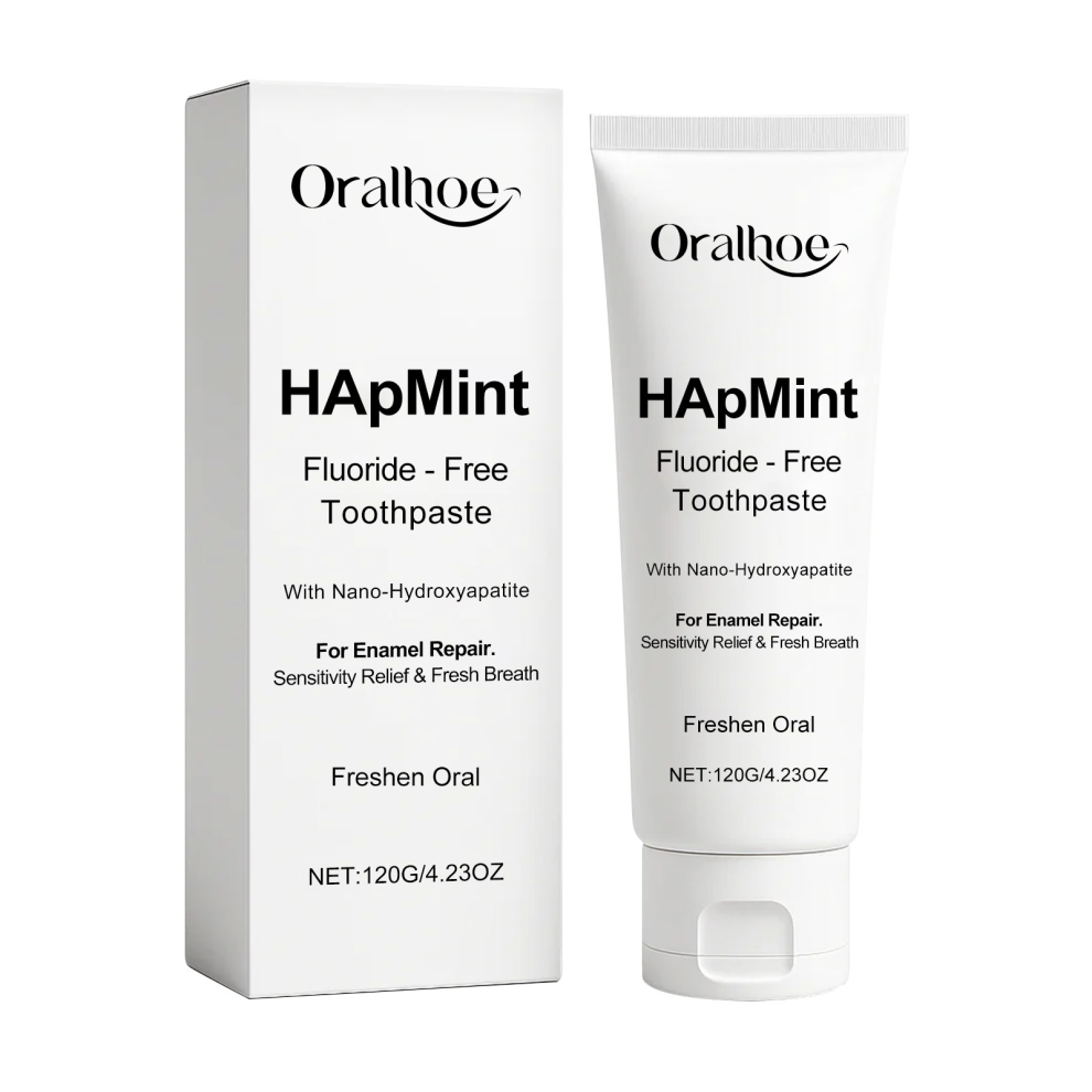 Fresh Mint Toothpaste: Protects Gums, Whitens Teeth, Freshens Breath