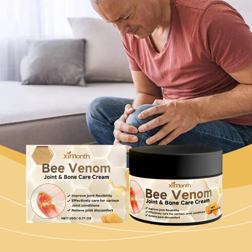 Bee Venom Joint Care Cream: Soothes Joints, External Massage Cream 1