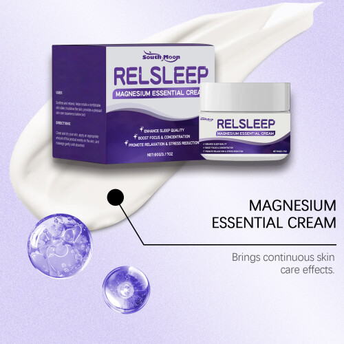 Magnesium Schlafcreme, beruhigend & pflegend 2