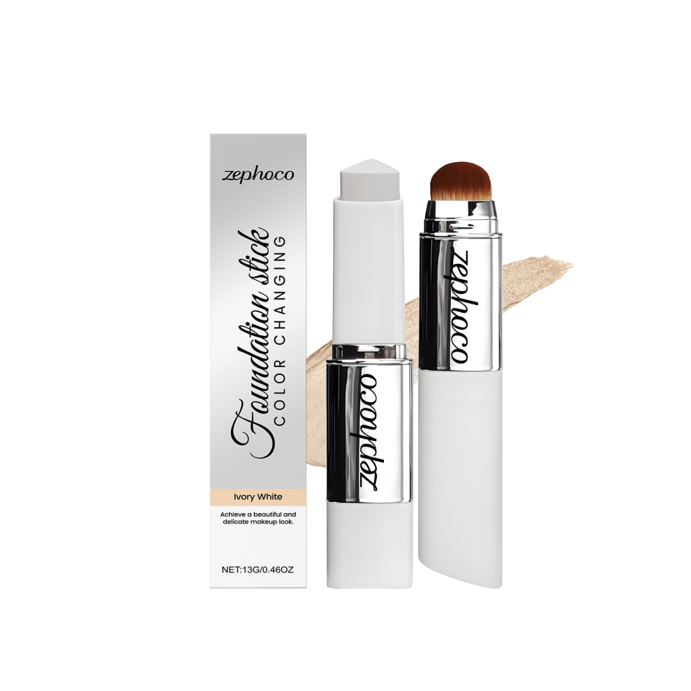 Ivory White Color-Changing Concealer Stick Hydrating Fine Matte