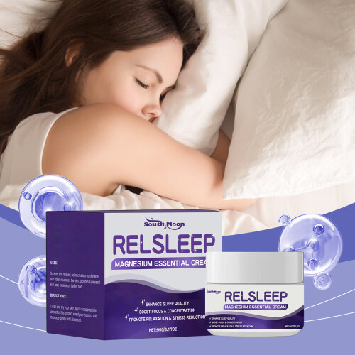 Magnesium Schlafcreme, beruhigend & pflegend 1