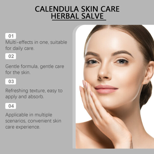 Calendula Herbal Moisturizing Cream Relieves Skin Discomfort 2
