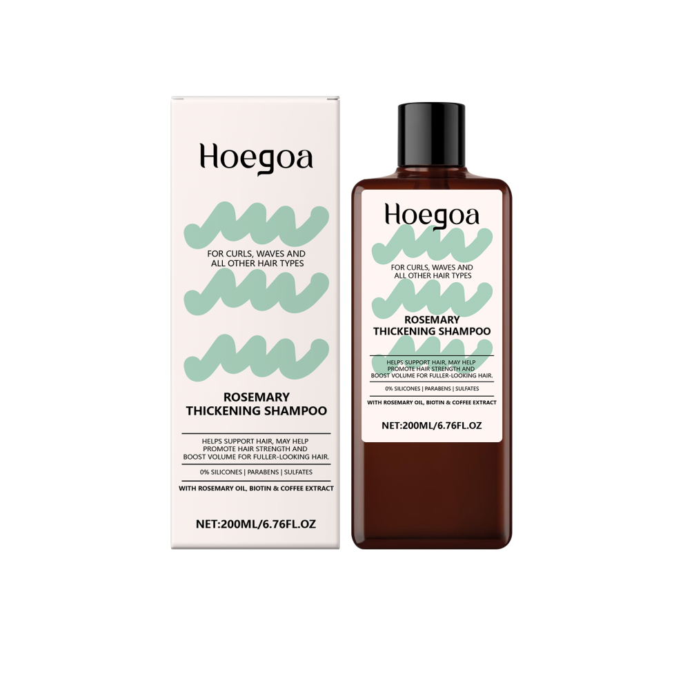 Rosemary Shampoo: Hydrates, Strengthens, Controls Oil, Fluffy Hair