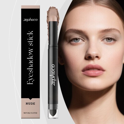 Nude-Augenstift mit Pinsel, matte Optik 1
