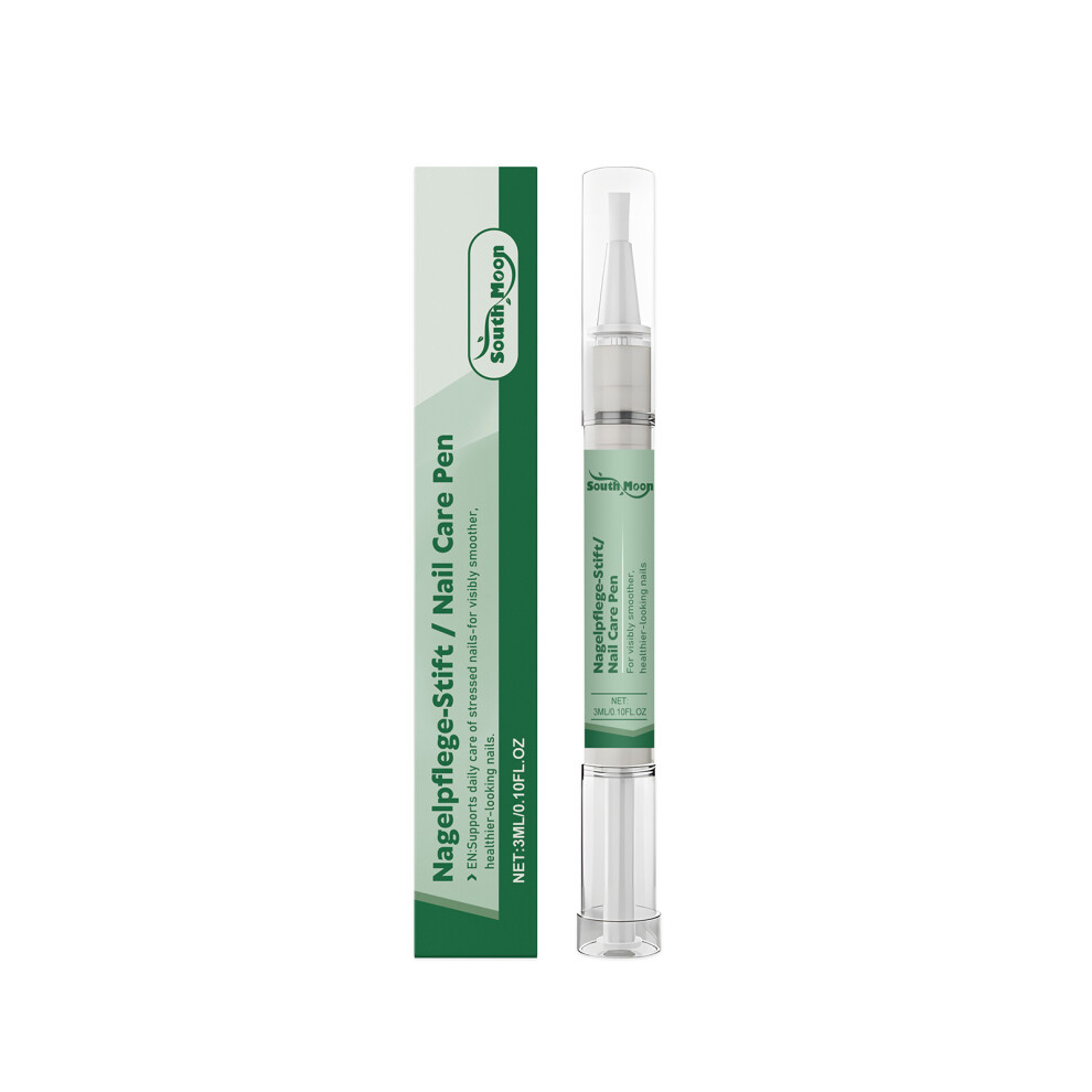 Silver Nail Care Pen, Gentle Moisturizing, Lustrous Glow, Portable