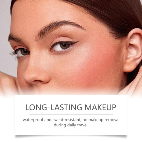 Brown Double-Ended Waterproof Eyeliner Pen 2