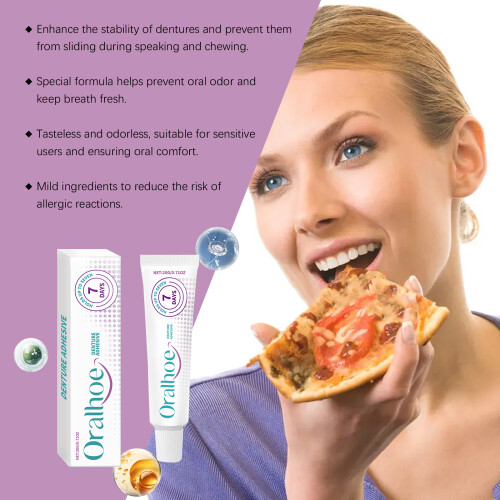 Denture Adhesive: Gentle, Natural Fit 2