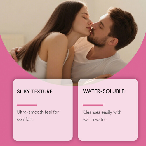 Water-Soluble Lubricant, Easy to Clean, Mild Formula 2