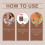 Coconut Black Stick Bronze Wheat Moisturizing Easy Apply 6