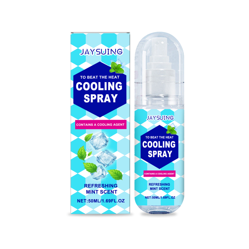 Portable Summer Cooling Spray - Refreshing, Non-Sticky
