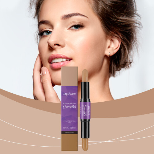 2-in-1-Highlighter & Contour-Stick Amber 3D-Korrektor 1