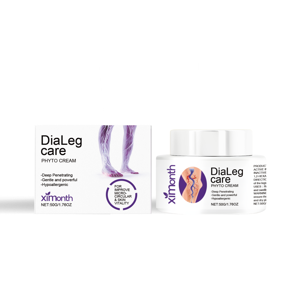 Cream Leg Massage Relieves Heaviness & Discomfort