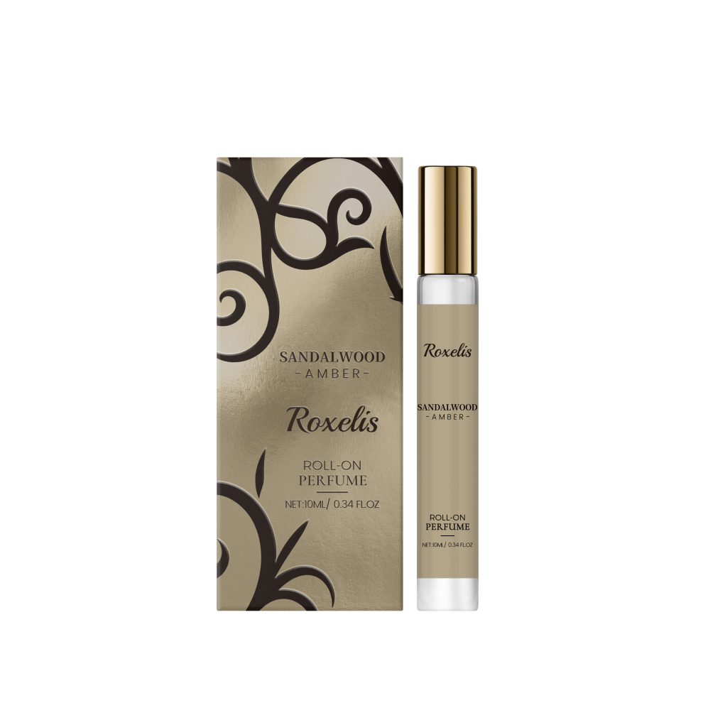 Sandalwood Amber Fragrance, Deep Long-Lasting