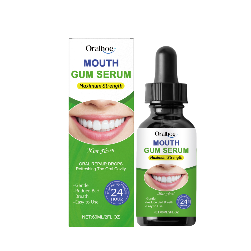Herbal Oral Care Drops: Fresh Breath & Gum Care