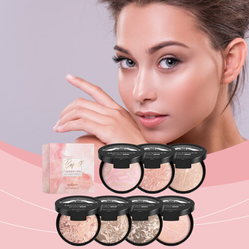 Concealer Powder Compact: Light, Thin, Fine Mist; Portable Touch-Up 1