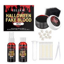Halloween Realistic Fake Blood Set for Special Effects Makeup