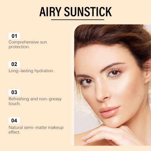 Beach Protective Stick, Moisturizing Semi-Matte Non-Greasy 2