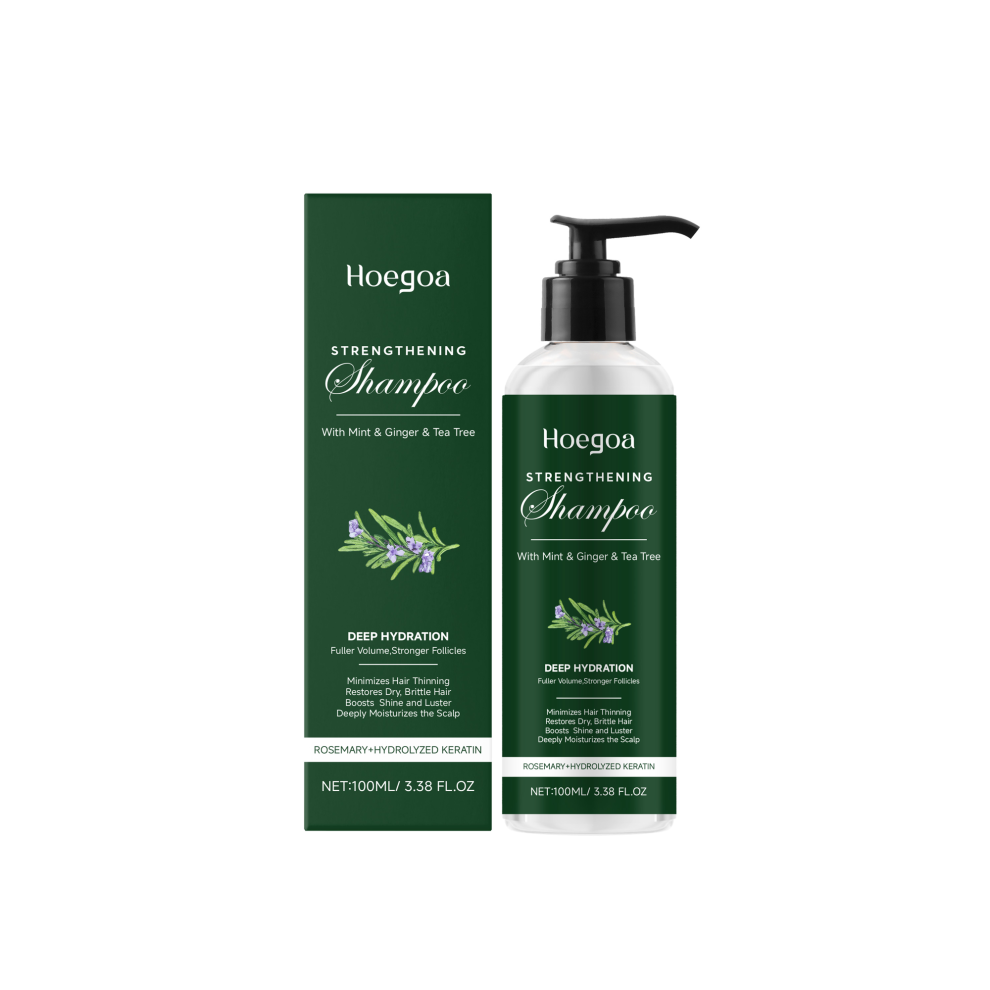 Rosemary Care Shampoo: Cleanses Nourishes Scalp Naturally Fluffy