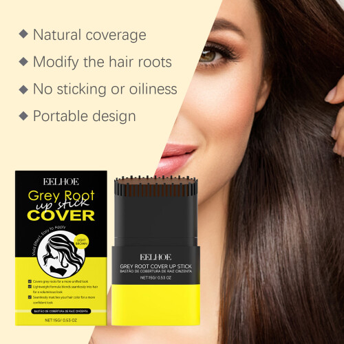 Light Brown Temporary Hair Root Modifier, Nourishing 2