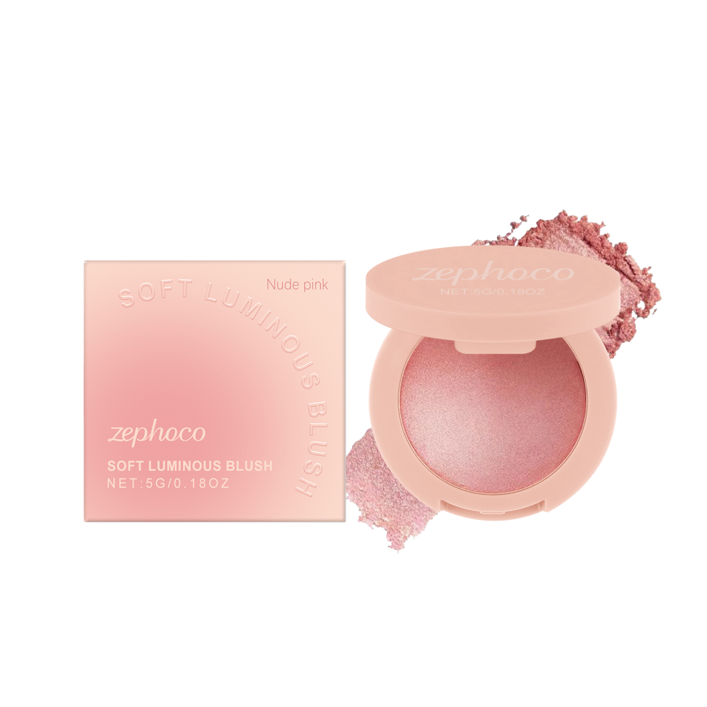 Nude Pink Blush Luminous Pearl, Natural Lightness, Easy Apply