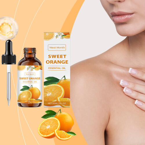 Beruhigendes Orange-Ätherisches Öl für feuchte Haut 1