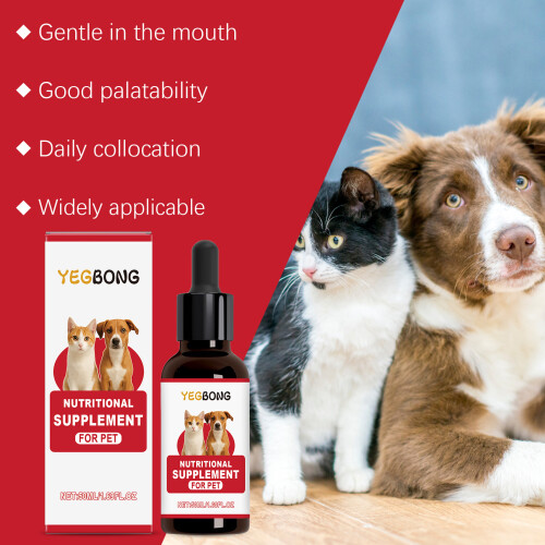 Pet Liquid Supplement for Dogs/Cats, Balanced Easy Absorption 2