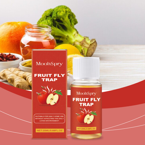 Fruit Fly Bait - Fructose Sorbitol Formula, Home Trap & Killer 1