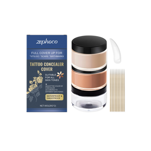 Tattoo Concealer, Invisible Light & Thin Care Cream