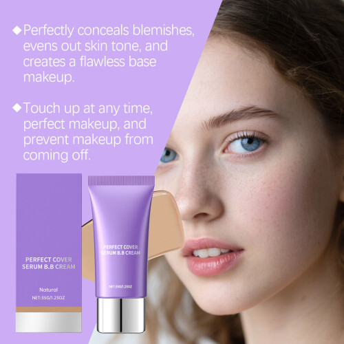 Natural Moisturizing BB Cream: Light, Matte, Oily/Dry Skin 2
