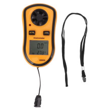 Multifunctionele anemometer, digitale windmeter voor nauwkeurige meting van de gevoelstemperatuur, gevoelig windwiel met automatische
