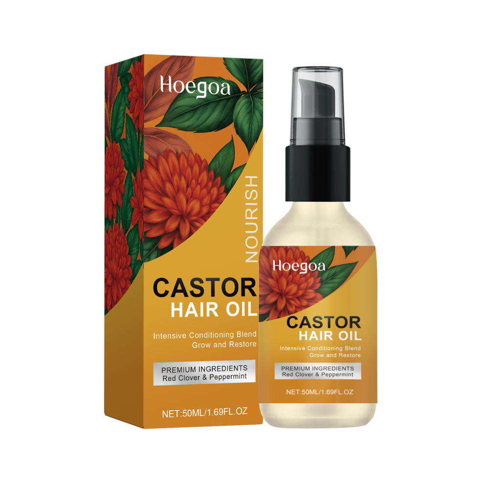 Castor Hair Essential Oil, Nourishing & Hydrating
