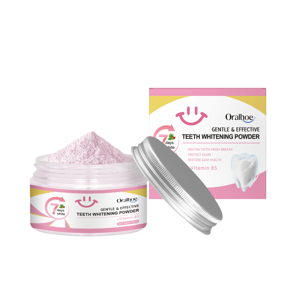 Yellow Tooth Powder: Removes Tartar, Freshens Breath