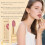 Rose Red Metallic Cream Lipstick, Light Moisturizing Lustrous 3