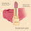 Rose Red Metallic Cream Lipstick, Light Moisturizing Lustrous 4