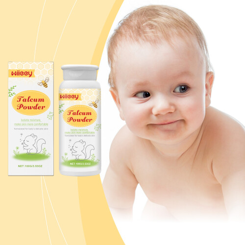 Baby-Talkumpuder - Fein, verhindert Hitzepickel 1